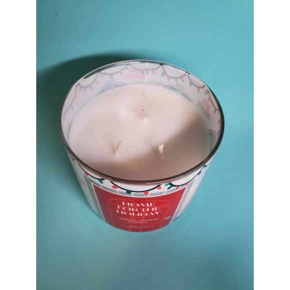 3 Wick Candle - Egg Nog, Nutmeg - Cloves - Home for the Holidays - Picture 2 of 4